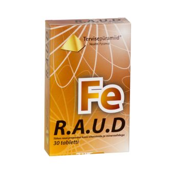 Tervisepüramiid R.A.U.D tabletid N30