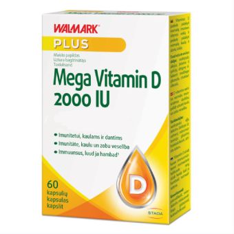 Walmark Mega Vitamiin D 2000IU N60