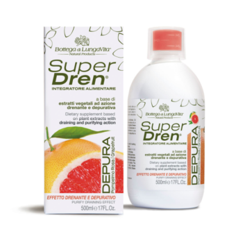 SuperDren Depura Grapefruit ainevahetust kiirendav ja tselluliiti vähendav toidulisand 500 ml