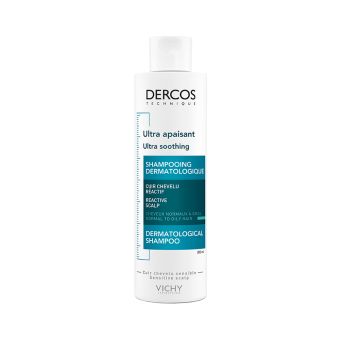 Vichy Dercos Gras šampoon tundlikule peanahale 200 ml