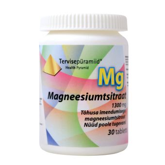 Tervisepüramiid Magneesiumtsitraat tabletid 1300MG N30