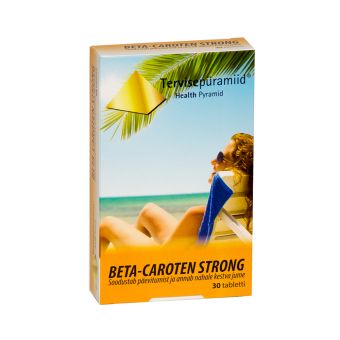 Tervisepüramiid Beta-Caroten Strong tabletid N30