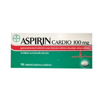 Aspirin Cardio tbl 100MG N98