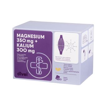 Olvel Magneesium 350 MG + Kaalium 300 MG N30