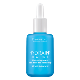 Dermedic Hydrain3 Hialuro niisutav näo-, kaela- ja dekolteepiirkonna seerum 30 ml