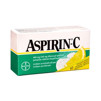 Aspirin-C kihisev tbl 400MG+240MG N10