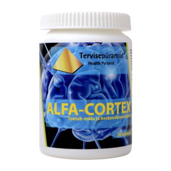 Tervisepüramiid Alfa Cortex tabletid N30