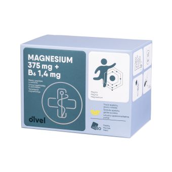 Olvel Magnesium 375 mg + B6 1,4 mg N30