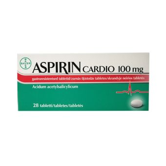 ASPIRIN CARDIO TBL 100MG N28