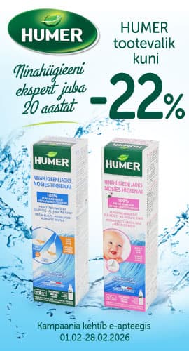 Humer ninahooldus kuni -22%