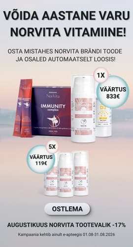Võida aastane varu NorVita vitamiine!