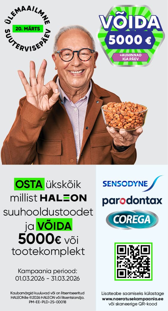 Haleon naeratuse kampaania.