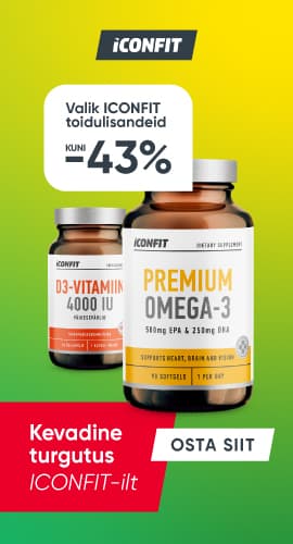 ICONFIT valik toidulisandeid kuni -43%