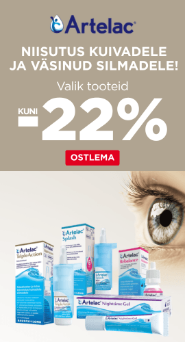 Valitud Artelac tooted kuni -22%