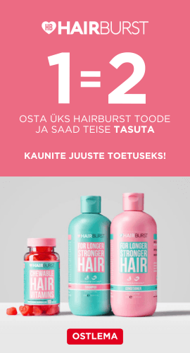Hairburst 1=2 - ostes ühe, saad teise kingituseks!