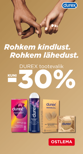 Durex tootevalik kuni -30%