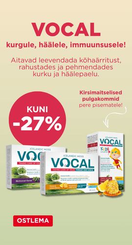 Vocal tootevalik kuni -27%