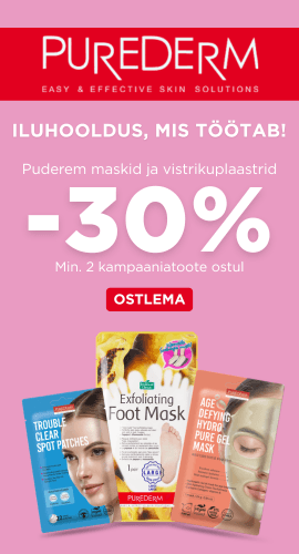 Purederm maskid ja vistrikuplaastrid -30%
