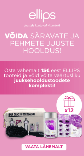 Ostle ja võida Ellips juuksehooldustoodete komplekt!