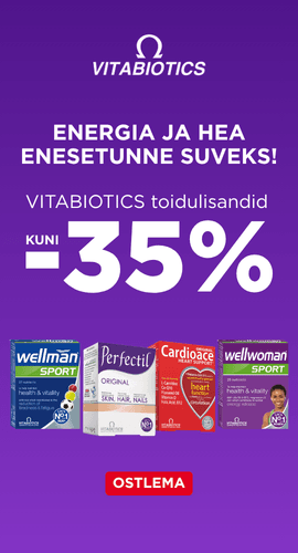 Vitabiotics toidulisandid kuni -35%