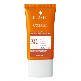 Rilastil Sun System Velvet увлажняющий крем для лица с защитой от солнца  SPF 30, 50 мл 50 мл