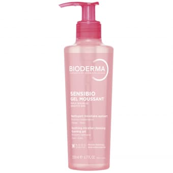 Bioderma Sensibio Gel Moussant mitsellaarne näopesugeel tundlikule nahale 200 ml