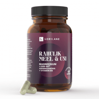 Korilane Magneesium Rahulik Meel & Uni kapslid N60