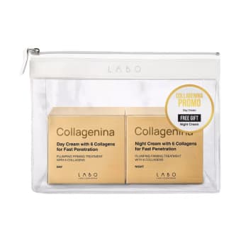 Collagenina öökreem + päevakreem, tase 2, 50+50ml komplekt