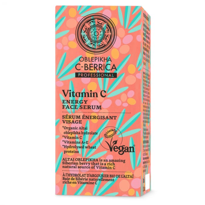 Natura Siberica Oblepikha C-Berrica Energy C-vitamiiniga näoseerum 30 ml
