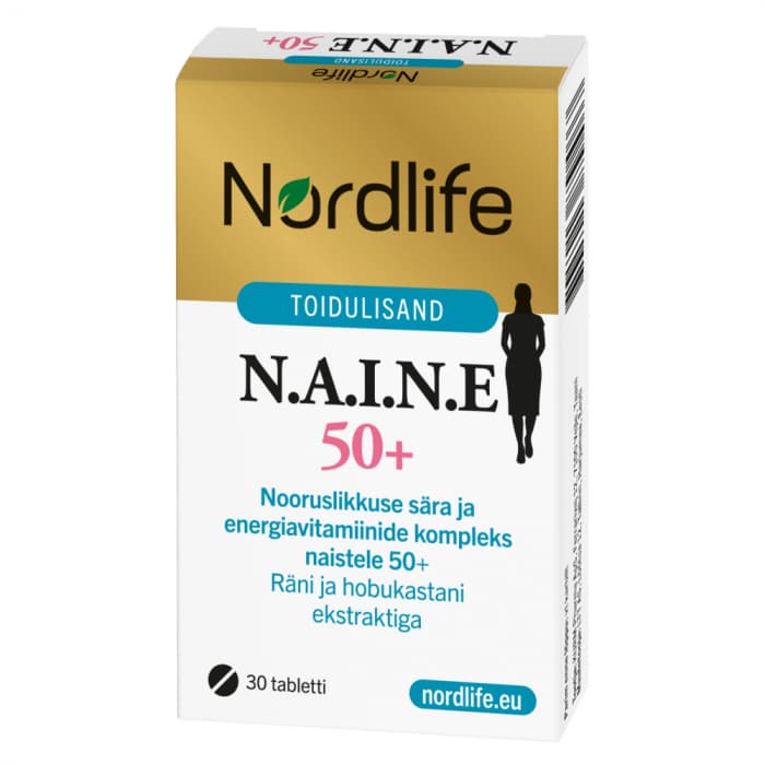 Nordlife N.A.I.N.E 50+ tabletid N30