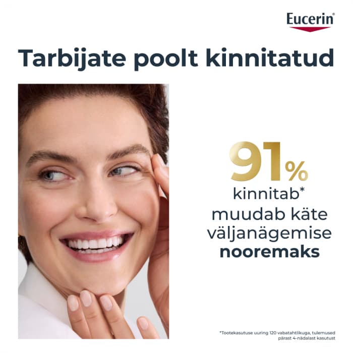 Eucerin Hyaluron-Filler + Elasticity vanusest tingitud laike korrigeeriv kätekreem SPF30 75 ml-2