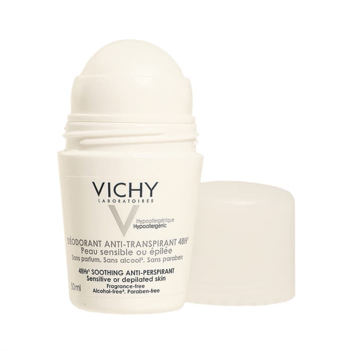 Vichy Soothing Antiperspirant 48h lõhnatu rulldeodorant tundlikule nahale 50 ml-1