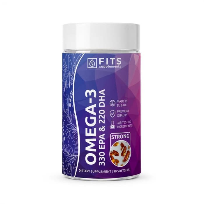 FITS Omega-3 Strong kapslid N90