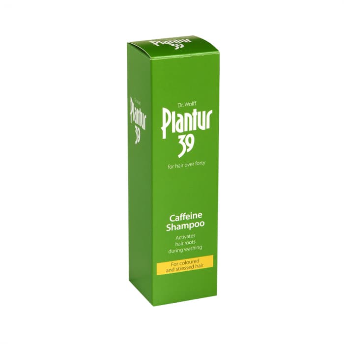 Plantur 39 kofeiini sisaldav värvitud ja kahjustatud juuste väljalangemise vastane šampoon 250 ml-1