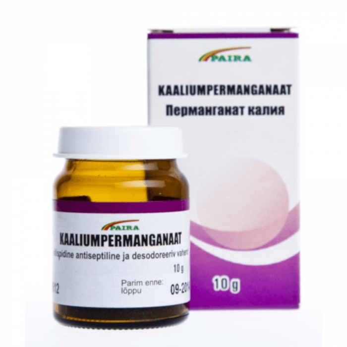 Paira kaaliumpermanganaat pulber 10 g