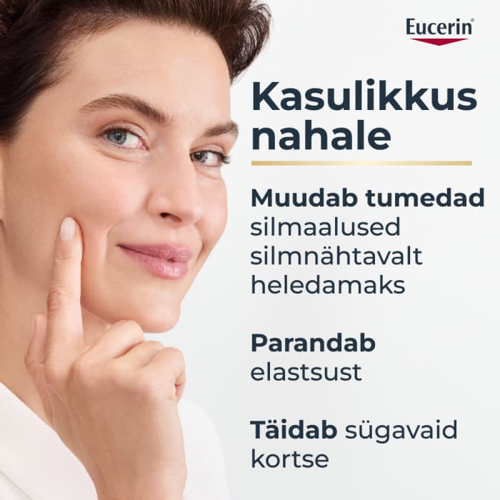 Eucerin Hyaluron-Filler + Elasticity silmaümbruskreem SPF20 küpsele nahale 15 ml-1