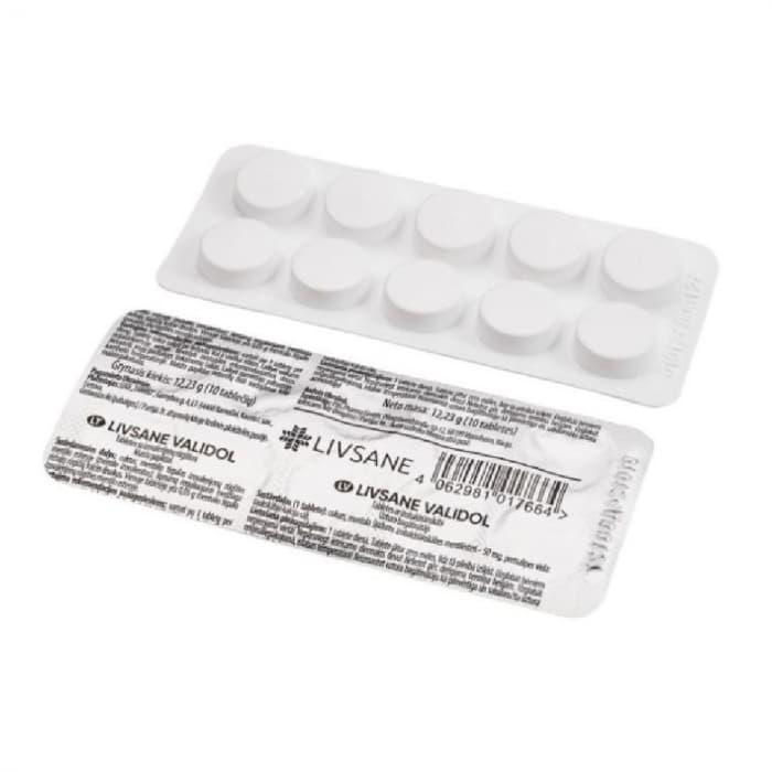 Livsane Validol tbl N10