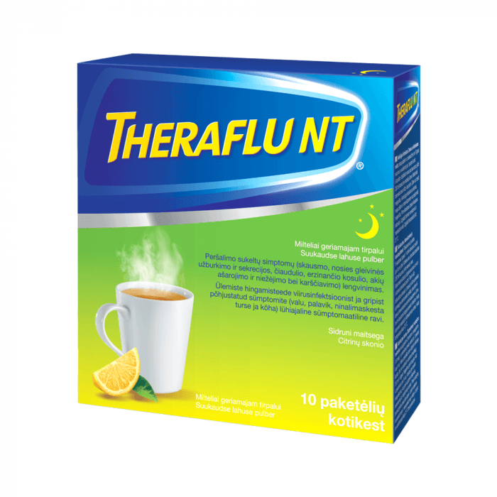 THERAFLU NT SUUKAUDSE LAHUSE PULBER 1000MG+4MG+60MG+30MG N10