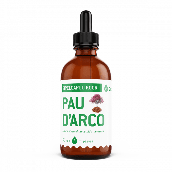 Ecosh Pau D'arco sipelgapuu koore tilgad 50 ml
