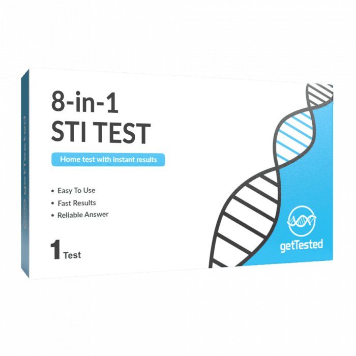 GetTested 8 suguhaiguse kiirtest N1