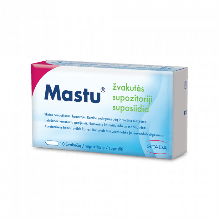 Mastu суппозитории от геморроя  N10