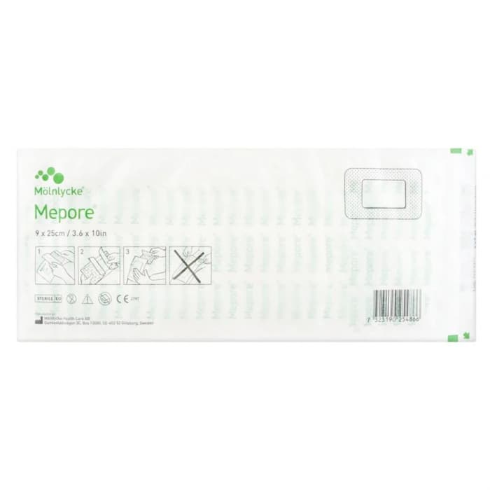 Mepore haavaplaaster 9x25cm isekleepuv steriilne N1-1