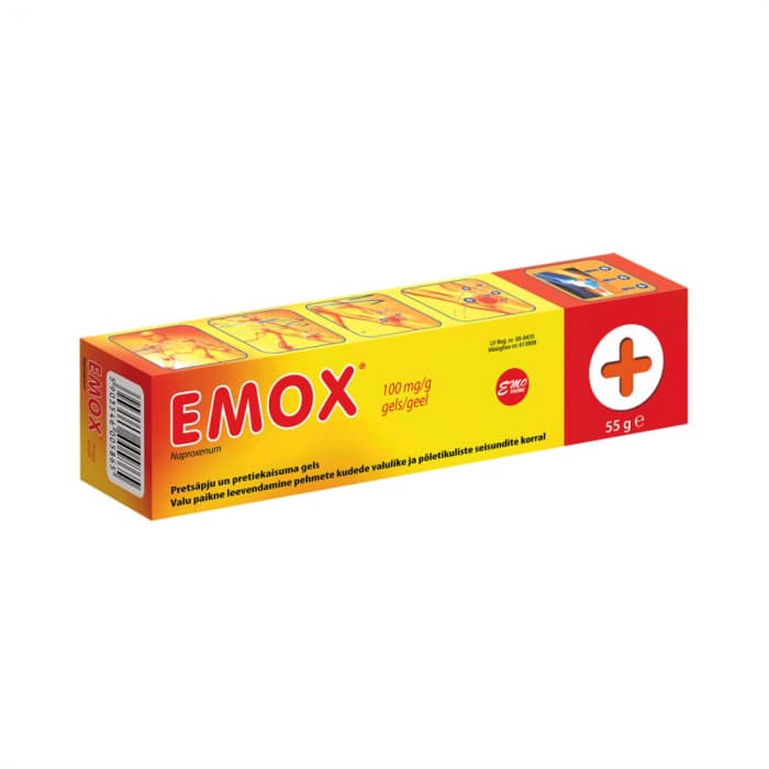 EMOX GEEL 100MG 55 g
