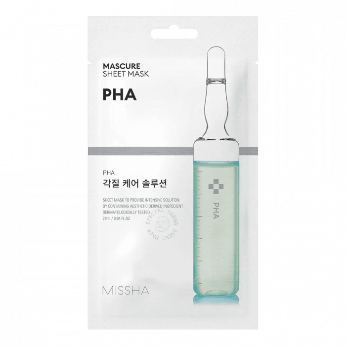 Missha Mascure PHA kooriv ja niisutav kangasmask N1
