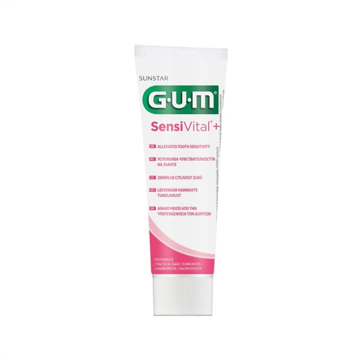 Sunstar Gum Sensivital+ hambapasta tundlikele hammastele 75 ml