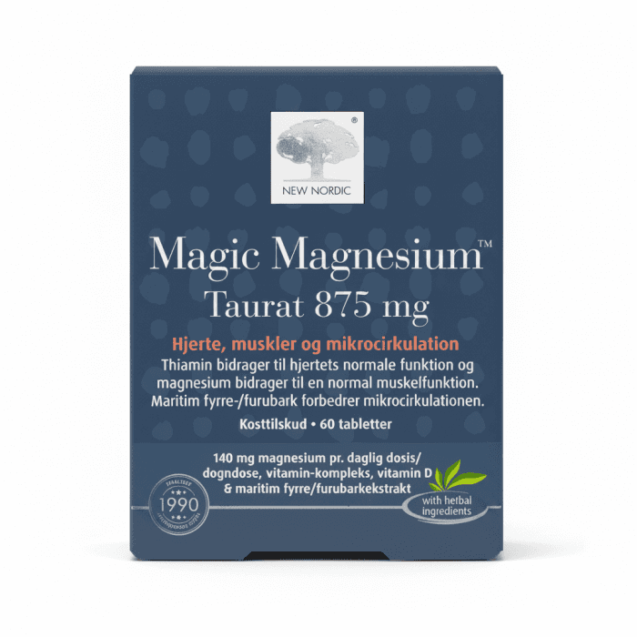 New Nordic Magic Magnesium Taurat 875mg tabletid N60