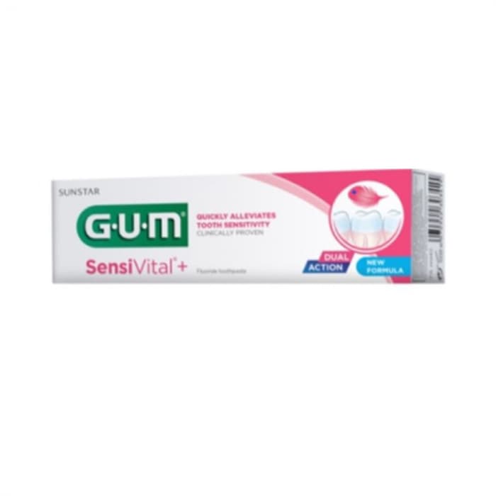 Sunstar Gum Sensivital+ hambapasta tundlikele hammastele 75 ml-1