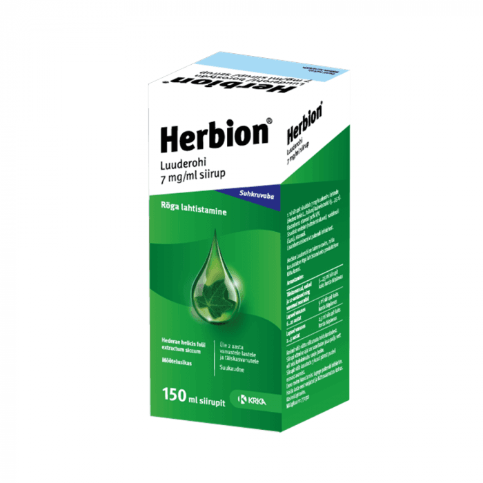 HERBION LUUDEROHI SIIRUP 7MG/ML 150 ml