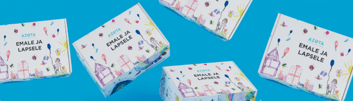 Azeta esitleb kinkekarpi „EMALE JA LAPSELE“: selles peegeldub laste unistuste maailm