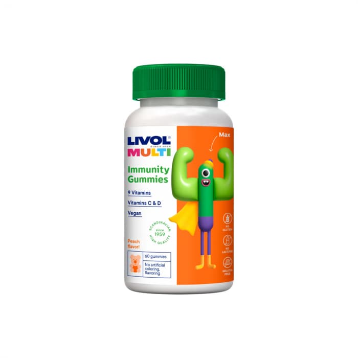 Livol Multi Immunity Vegan kummikarud N60